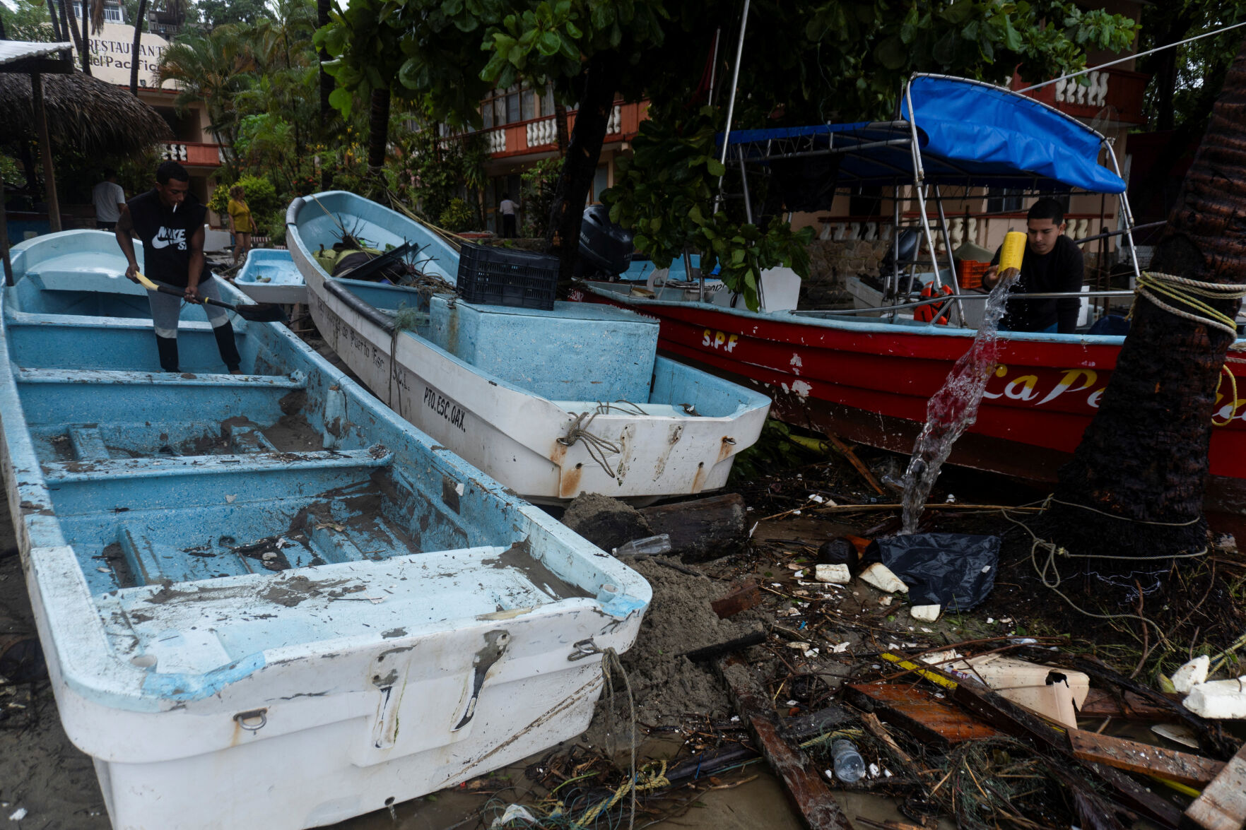 Erick makes landfall in southern Mexico as a Category 3 hurricane